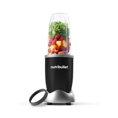 Afbeelding van nutribullet Pro 900 Watt, elektrische blender, hakmolen, 700 ml glas NB904B