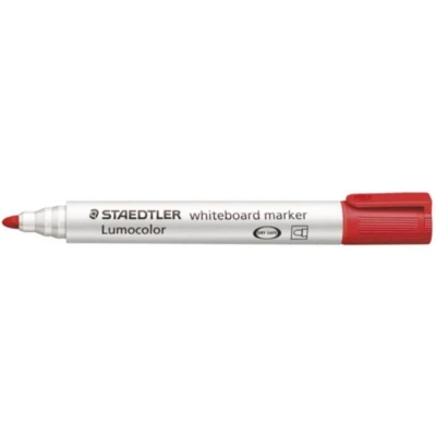 Afbeelding van Viltstift Staedtler 351 whiteboard rond rood 2mm