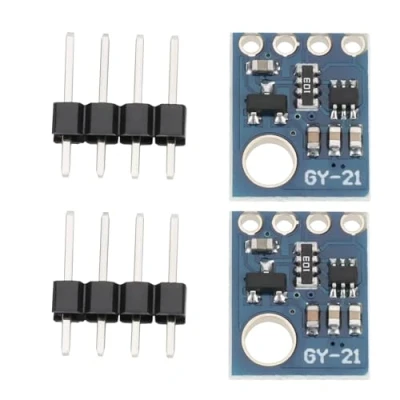 Afbeelding van ECSiNG Set van 2 temperatuur en vochtigheidssensoren 3V 5V DC I2C GY 21 HTU21 SHT21 vervanging SI7021 compatibel met A rduino Raspberry Pi
