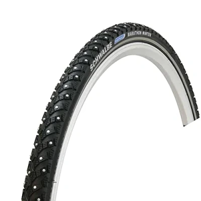 Afbeelding van Schwalbe Buitenband 20 1.60 (42 406) Marathon Winter Plus Perf.zw refelectie