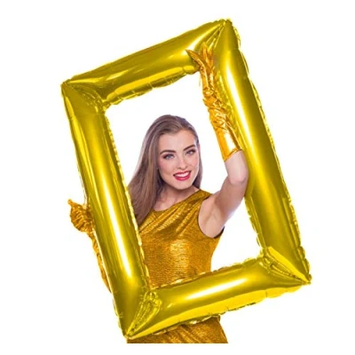Image de Selfie cadre rectangle doré 85x60cm