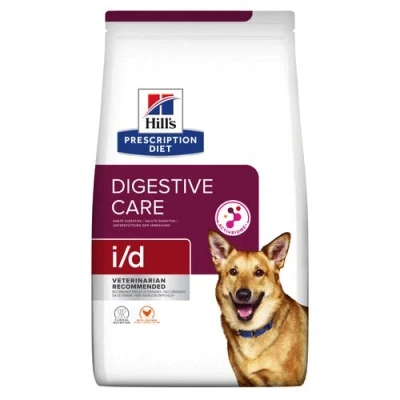 Afbeelding van Hill&#039;s Prescription Diet I/D Digestive Care Zak Kip Hondenvoer 4 kg