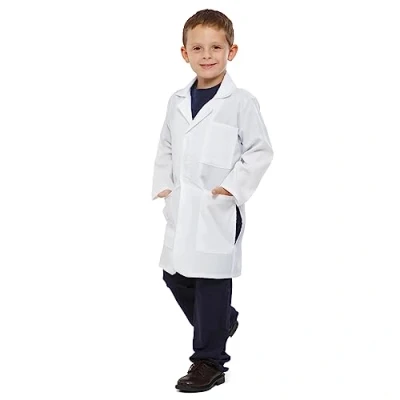 Afbeelding van Dress Up America Blouse de laboratoire docteur unisexe pour enfants