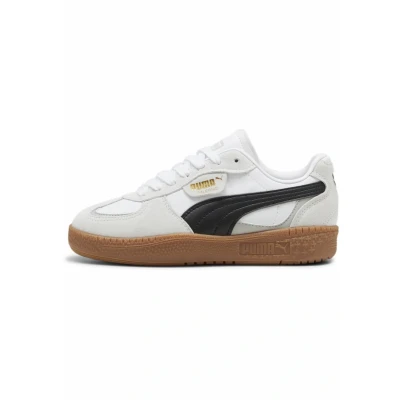 Afbeelding van Puma Palermo MODA WNS Sneakers laag, Dames, Maat: 40, White black Leer/ synthetisch