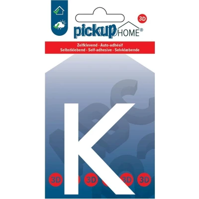 Afbeelding van Pickup 3d Home Lima 60 mm Wit K Zelfklevend