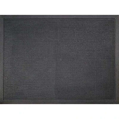 Afbeelding van ID Mat M51_L Voetmat Rubber Zwart 80 x 60 1,6 cm