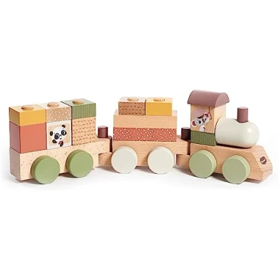 Afbeelding van Tiny Love Trein Hout Wooden Boho Chic