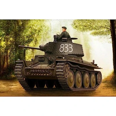 Image de German Panzer Kpfw.38(t) Ausf.e/f 1:35e Hobby Boss