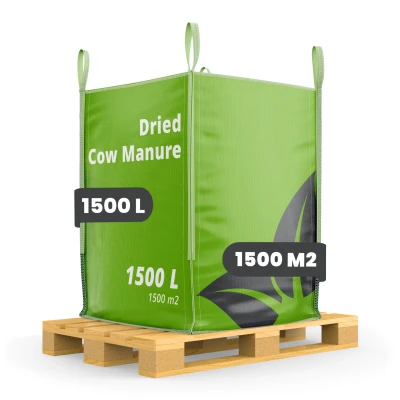 Afbeelding van Organifer Gedroogde Koemest (Bigbag 1500 Liter voor 1500m2)