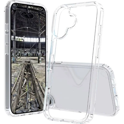Afbeelding van JT Berlin BackCase Pankow Clear Backcover Apple iPhone 16 Transparant Inductieve lading