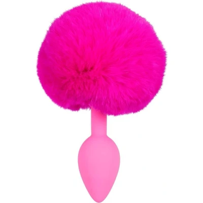 Afbeelding van Roze Anaal Plug met Bunny Tail