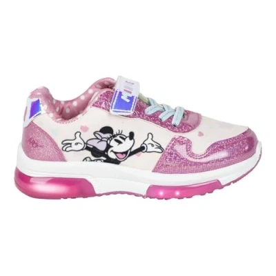 Afbeelding van Sportschoenen met LED Minnie Mouse Roze Schoenmaat 30