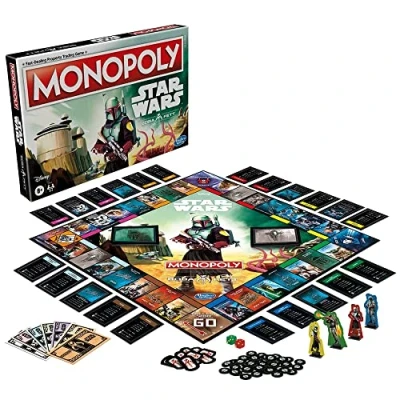 Afbeelding van Monopoly Star Wars Boba Fett Bordspel (ENG)