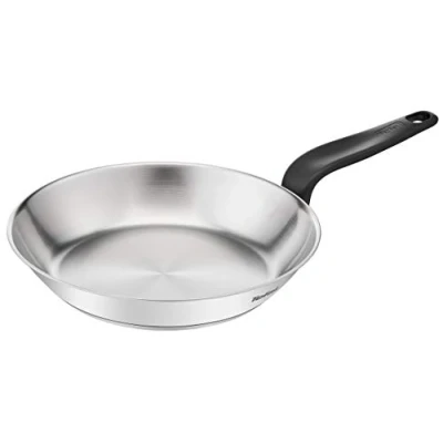 Image de TEFAL E3080404 Poele 24 cm Induction Acier inoxydable de premiere qualité Garantie 10 ans Saisie parfaite Déglaçage Primary