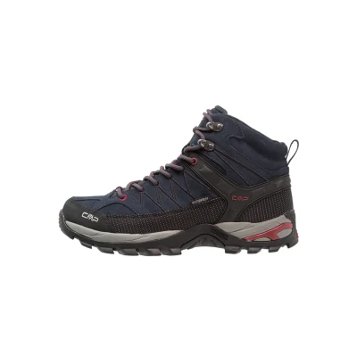 Afbeelding van CMP Rigel MID Trekking Shoes WP Outdoorschoenen, Heren, Maat: 45, Grey Leer/ synthetisch
