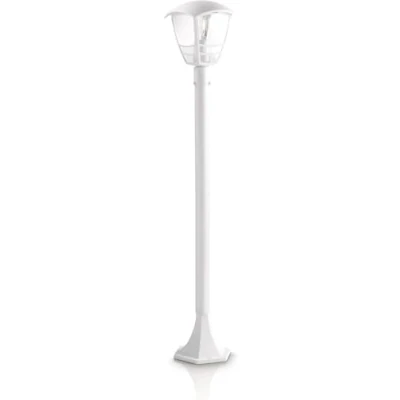 Image de Philips MyGarden lampadaire extérieur LED CREEK Blanc (nécessite 1 ampoule E27 de 60 watts)