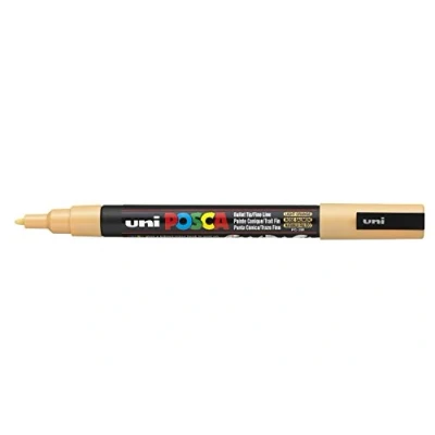 Afbeelding van Verfstift Posca PC3M F zalmroze