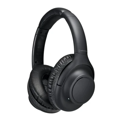 Image de Audio Technica ATH S300BTBK abelloser Kopfhörer mit Geräuschunterdrückung Noir