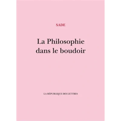 Image de La Philosophie dans le boudoir