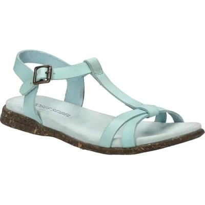 Afbeelding van Josef Seibel Sandalen, Dames, Maat: 41, Mint Leer