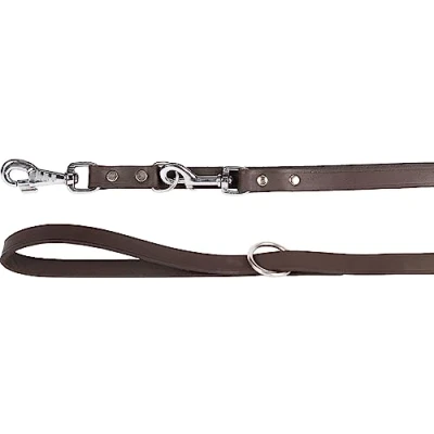 Afbeelding van Flamingo Seattle Gewoon Trainingslijn Honden Donkerbruin 200cm 18mm 1st 126093