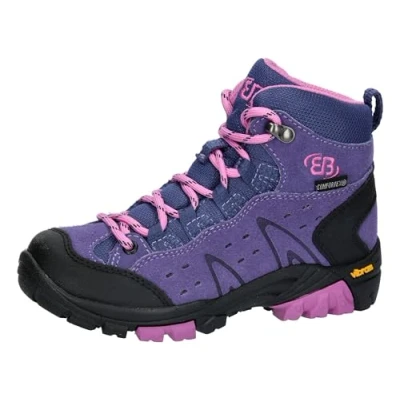 Afbeelding van Brütting Mount Bona High Kids Trekking en wandelschoenen voor kinderen, uniseks, paars/roze