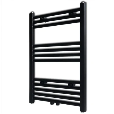 Afbeelding van Radiator/handdoekenrek recht 500x764 mm zwart