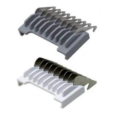 Afbeelding van Moser Metalen opzetkammen 1170 1885 1,5 en 4,5mm Haibu by Kapperskorting.com