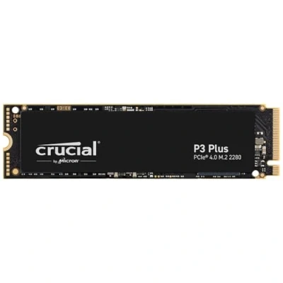 Image de Disque SSD interne Crucial P3 Plus M.2 NVMe 500 Go Noir