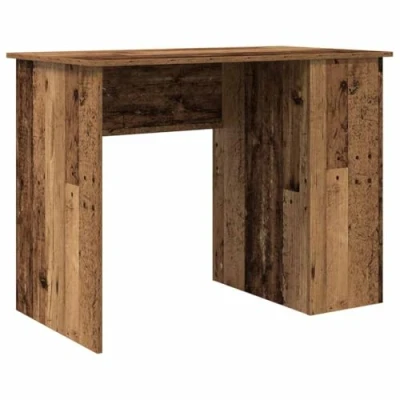 Image de vidaXL Bureau vieux bois 100x55x75 cm d&#039;ingénierie855856