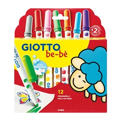 Afbeelding van Giotto tekenstiften regenboogkleuren 12st