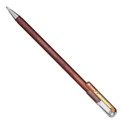 Afbeelding van Pentel Duo Gel K110 Oranje / Metallic Geel