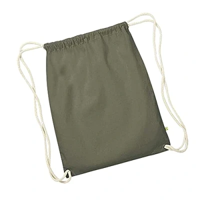Afbeelding van Westford Mill EarthAware Organic Gymsac WM810 Olive Green
