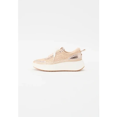 Afbeelding van Steve Madden Doubletake Sneakers laag, Dames, Maat: 37, Buff gold/white Kunststof