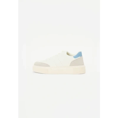 Afbeelding van Jack &amp; Jones Jfwaspire Court Sneakers laag, Heren, Maat: 43, White/grey/light blue Pu