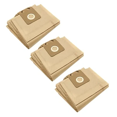 Afbeelding van vhbw 30 x zakken compatibel met Nilfisk/Alto VC300 Hepa, VC 300 VP 300, 300/VP300, VP300 Hepa stofzuiger papier, bruin