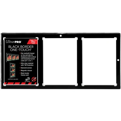 Afbeelding van Ultra PRO One Touch Magnetic Holder Black Border 3 card