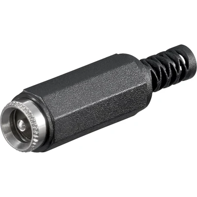 Afbeelding van Goobay DC koppeling met knikbeveiliging diameter 2,1 mm