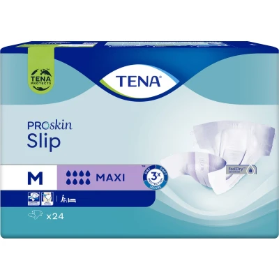 Afbeelding van Tena Slip Maxi M Incontinentie 24 stuks inlegkruisjes