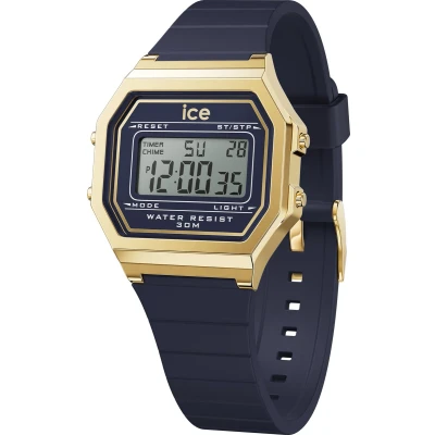 Afbeelding van Ice Watch Digit Retro Digitaal horloge, Dames, Maat: Small, Twilight s