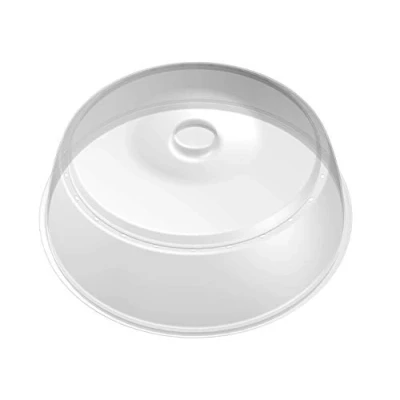 Image de BranQ Home essential Couvercle pour micro ondes, en plastique, sans BPA, transparent, Ø 27 x 9 cm