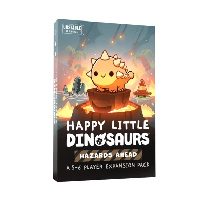 Afbeelding van Happy Little Dinosaurs: Hazards Ahead (5 6 Players Expansion) (EN)