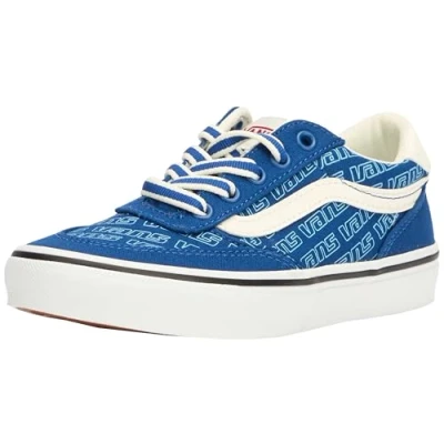 Afbeelding van Vans Brooklyn Ls Kindersneakers, uniseks, True Blue retro logo