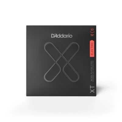 Image de D&#039;Addario XTE1052 jeu guitare électrique XT plaqué nickel Light Top/Heavy Bottom, 10 52