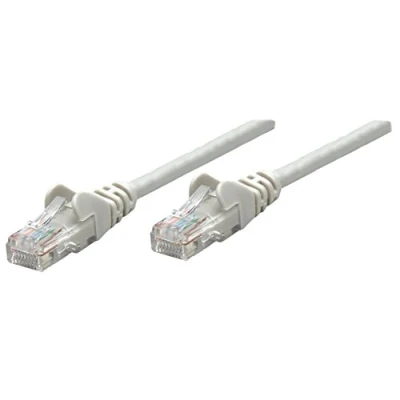 Afbeelding van Intellinet 737296 RJ45 Netwerkkabel, patchkabel CAT 6A S/FTP 50.00 m Grijs Folie afscherming, Afscherming gevlochten, Halogeenvrij 1 stuk(s)