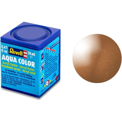 Afbeelding van Aqua Brons Metallic Revell Modelbouwverf Op Waterbasis