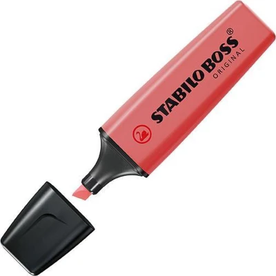 Afbeelding van STABILO BOSS ORIGINAL markeerstift, rood markeerstift