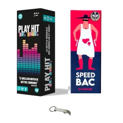 Afbeelding van Set Play&#039;Hit 90&#039;s 2000&#039;s + Speed Bac Red Le Carnage Franse versie 1 Decap Blumie (Hit R)