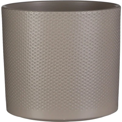 Afbeelding van Mica Decorations Era Bloempot Rond 21x23 cm Lichtgrijs
