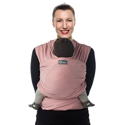Afbeelding van Babylonia draagdoek Tricot Slen Organic soft pink